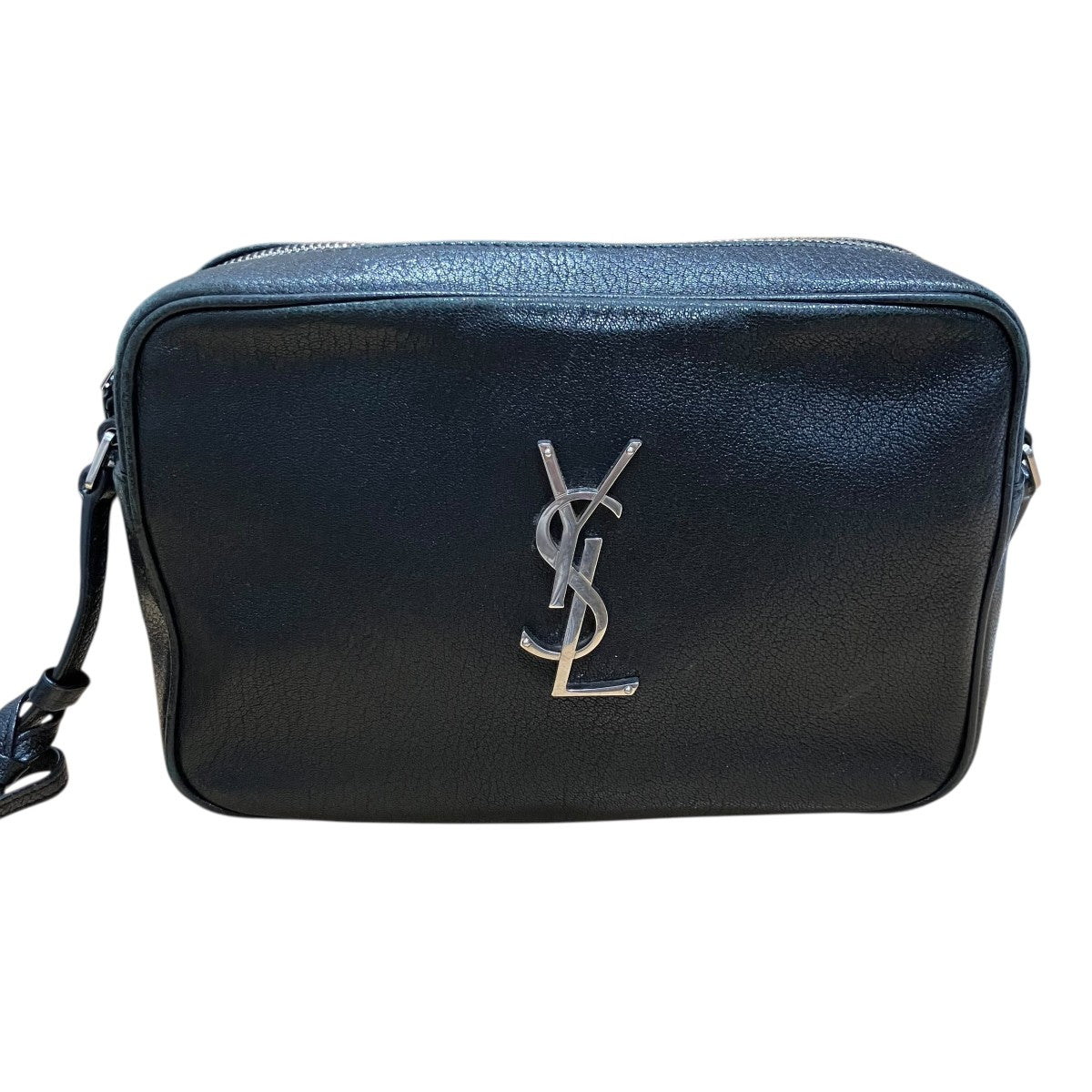 Saint Laurent Paris ロゴカメラバッグ 古着・中古-2枚目のアイテム画像