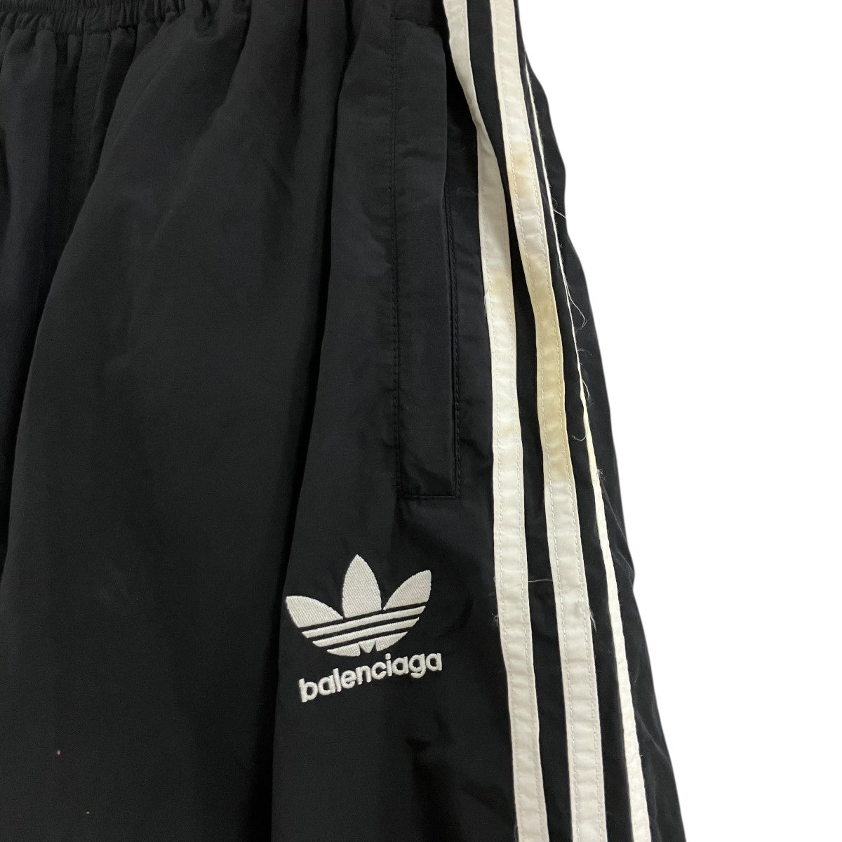 BALENCIAGA×adidas サイドライントラックナイロンパンツ 古着・中古-3枚目のアイテム画像