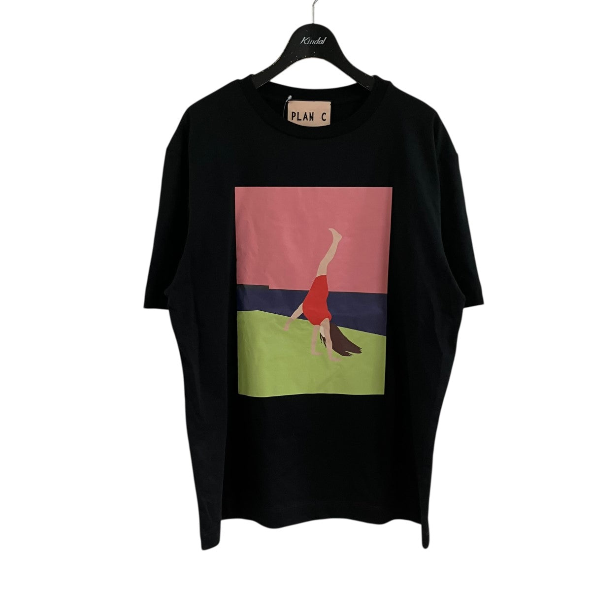 Plan C グラフィックフォトプリントTシャツ 古着・中古-1枚目のアイテム画像