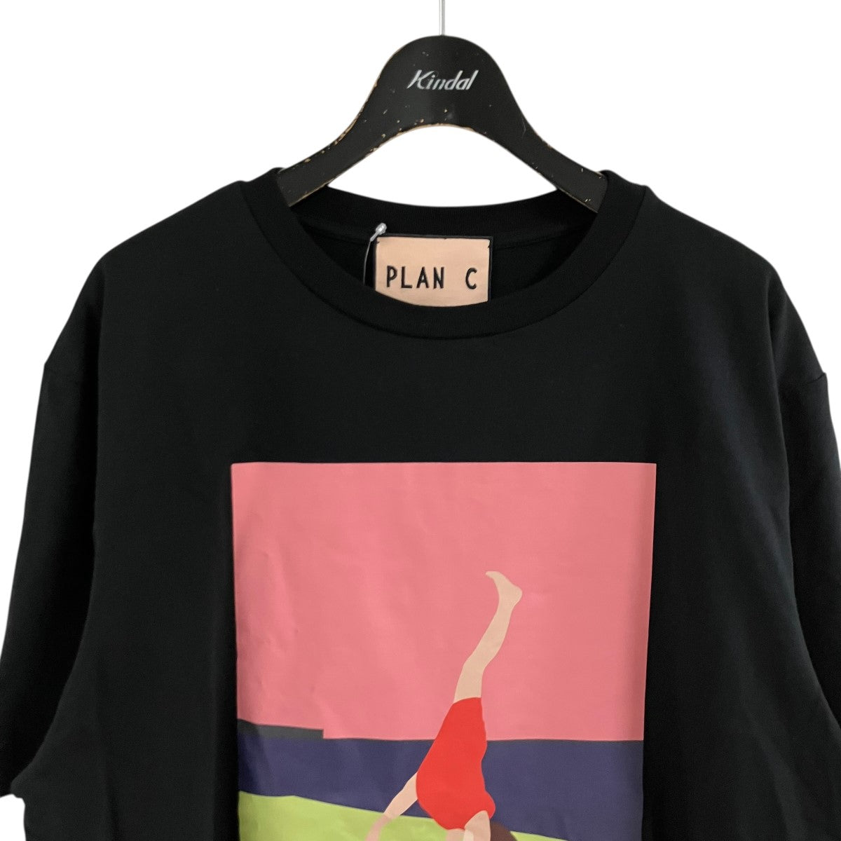 Plan C グラフィックフォトプリントTシャツ 古着・中古-2枚目のアイテム画像