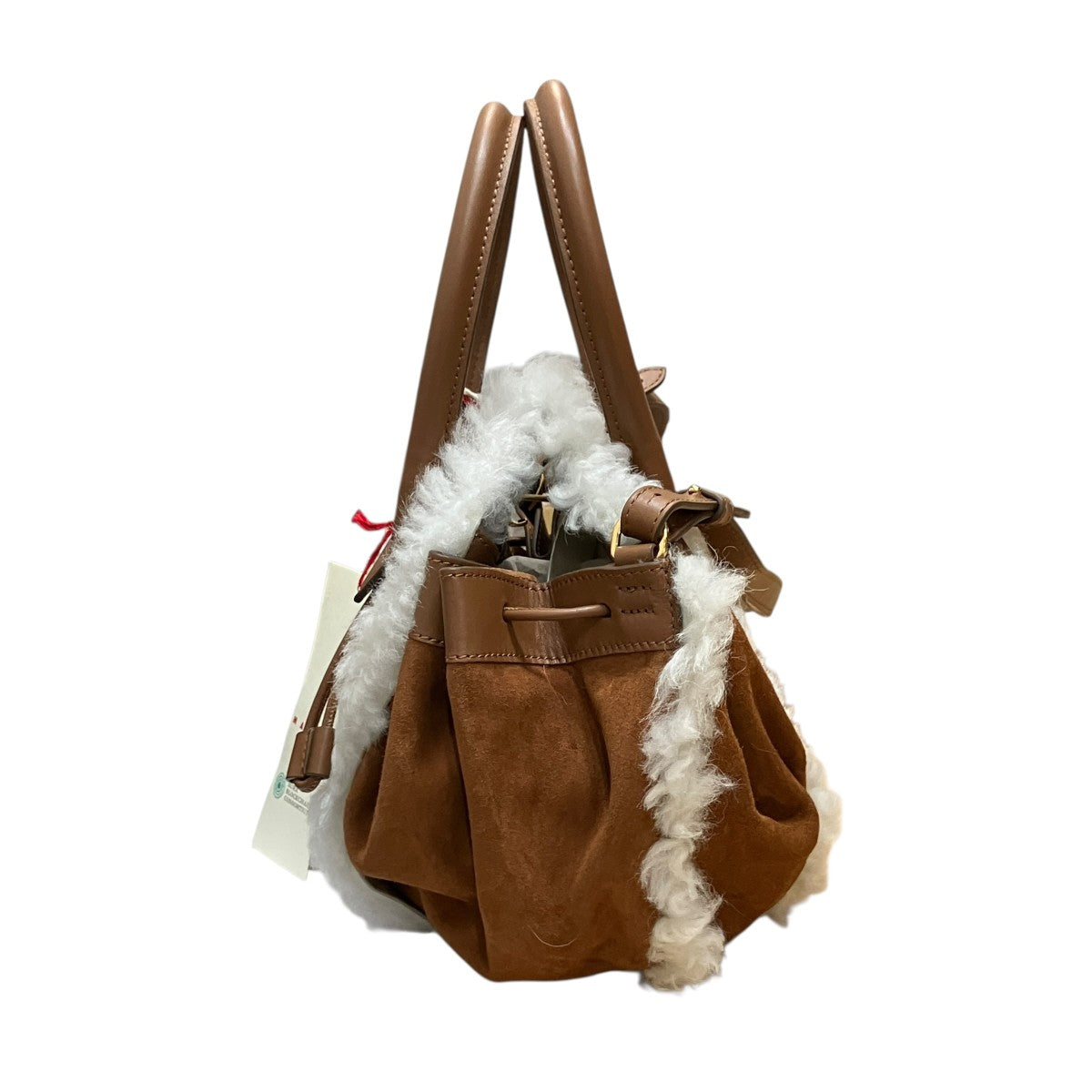 MARNI スウェード2WAYショルダーバッグ 古着・中古-3枚目のアイテム画像