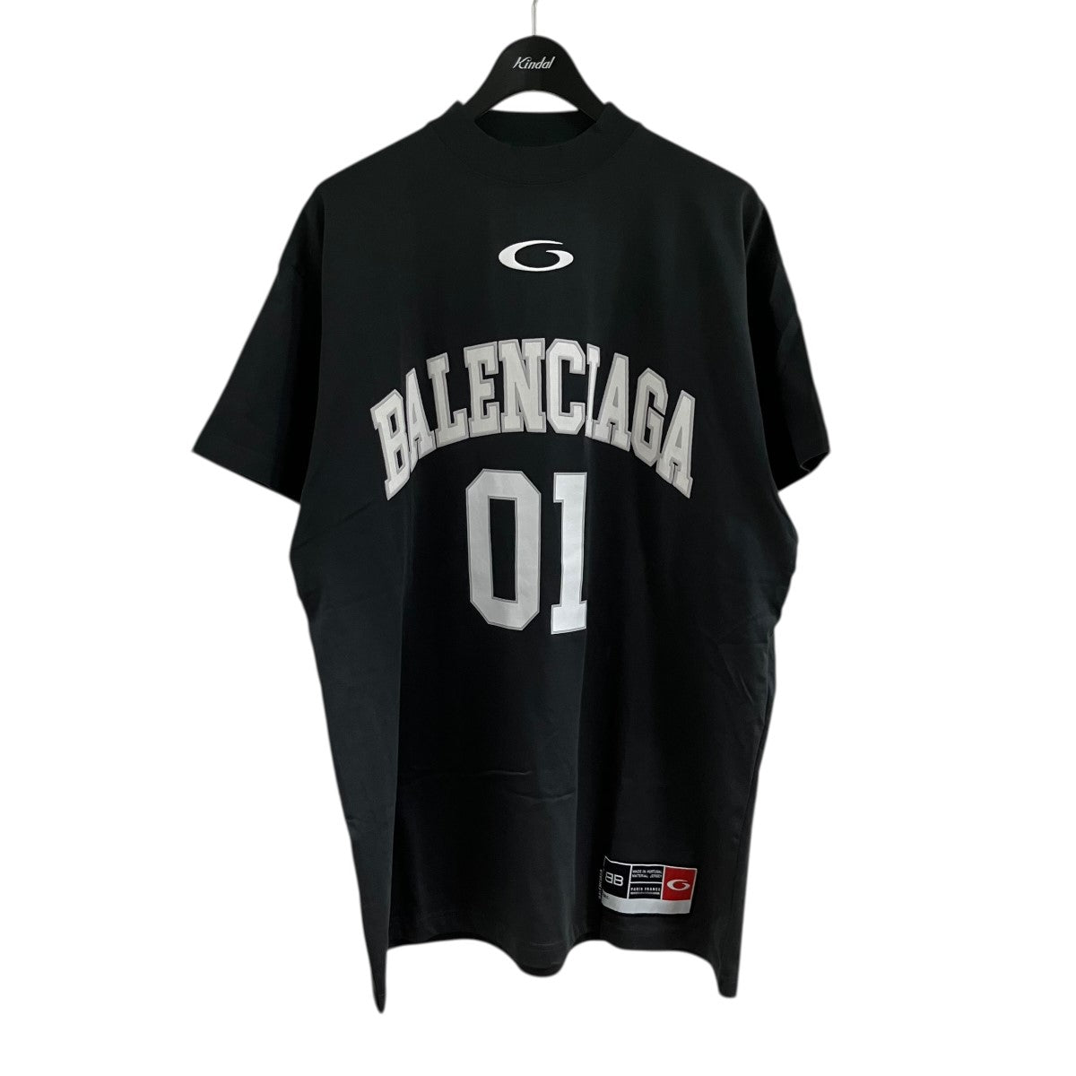 BALENCIAGA ロゴパッチTシャツ カットソー 古着・中古-1枚目のアイテム画像