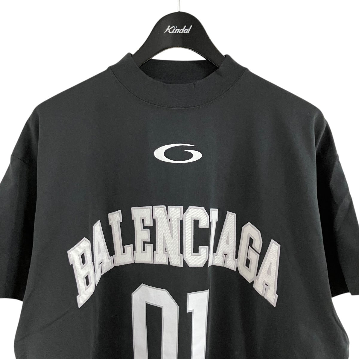 BALENCIAGA ロゴパッチTシャツ カットソー 古着・中古-2枚目のアイテム画像