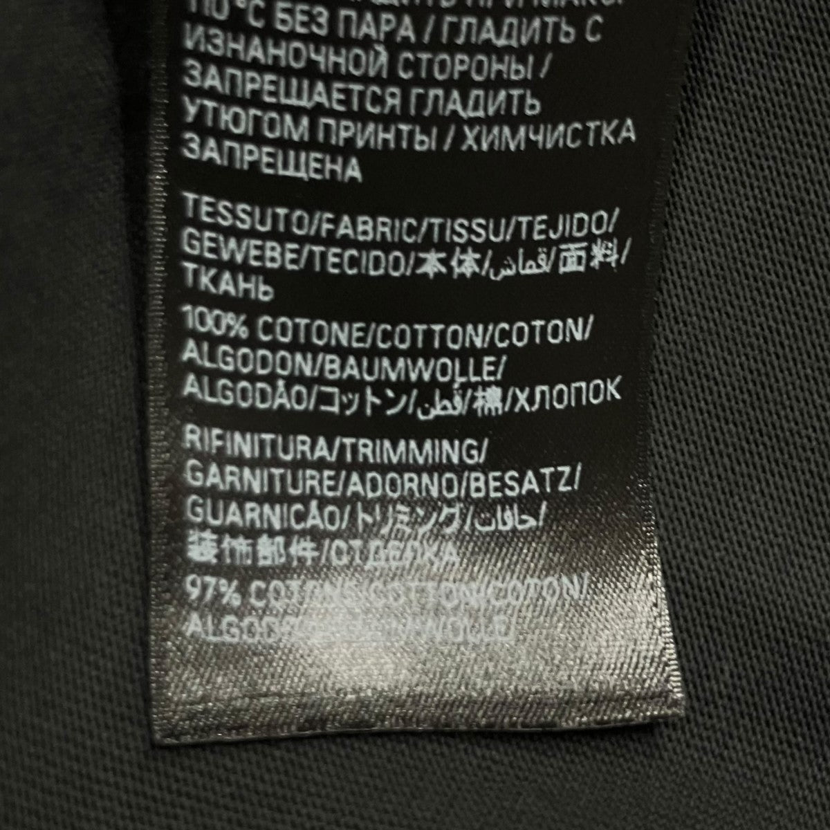 BALENCIAGA ロゴパッチTシャツ カットソー 古着・中古-7枚目のアイテム画像