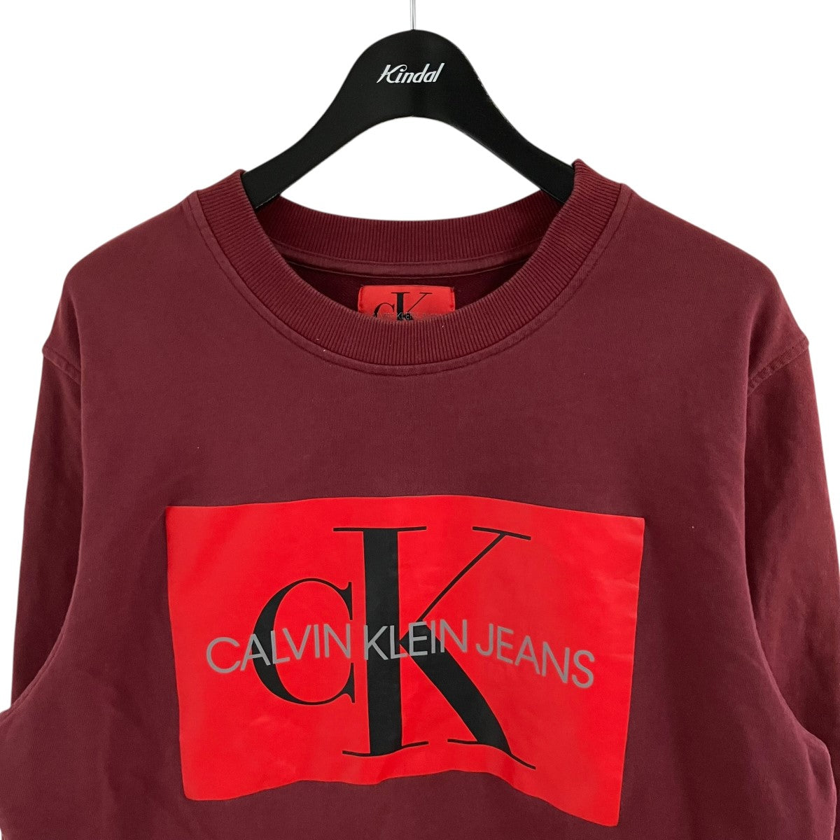 Calvin Klein プリントスウェット 古着・中古-2枚目のアイテム画像