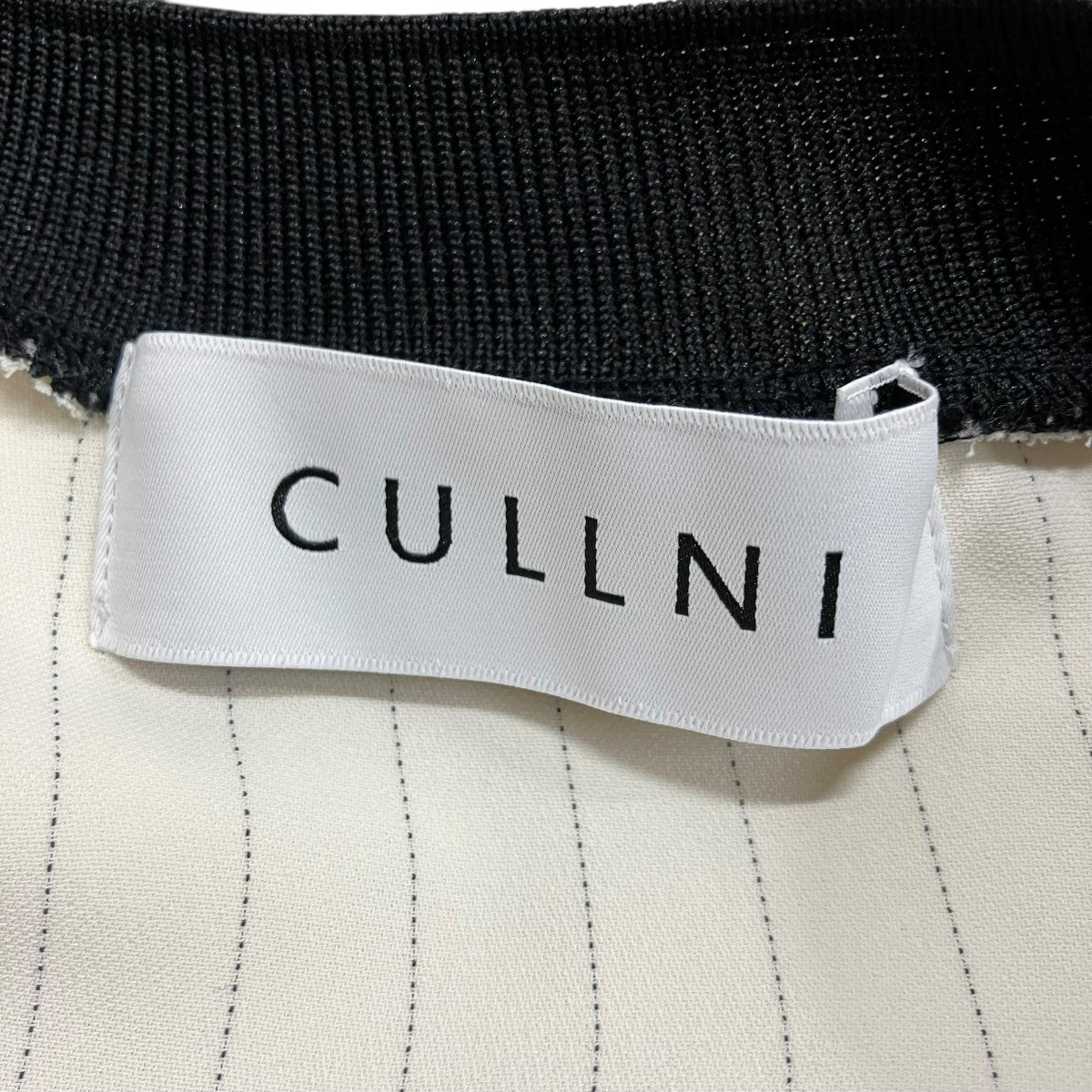 CULLNI ストライプドッキングTシャツ 古着・中古-7枚目のアイテム画像