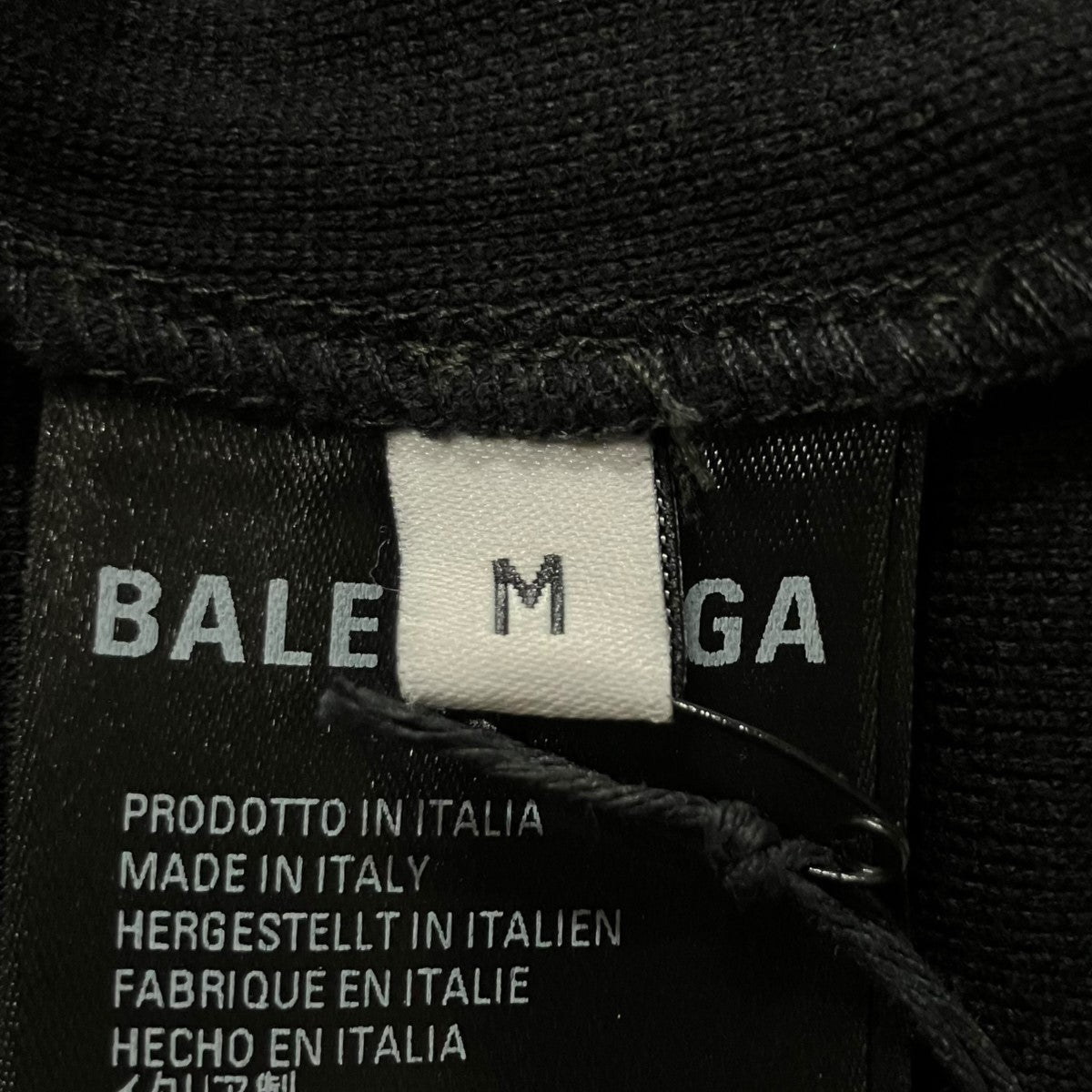 BALENCIAGA(バレンシアガ) THINK BIGポロシャツ 507391 ブラック