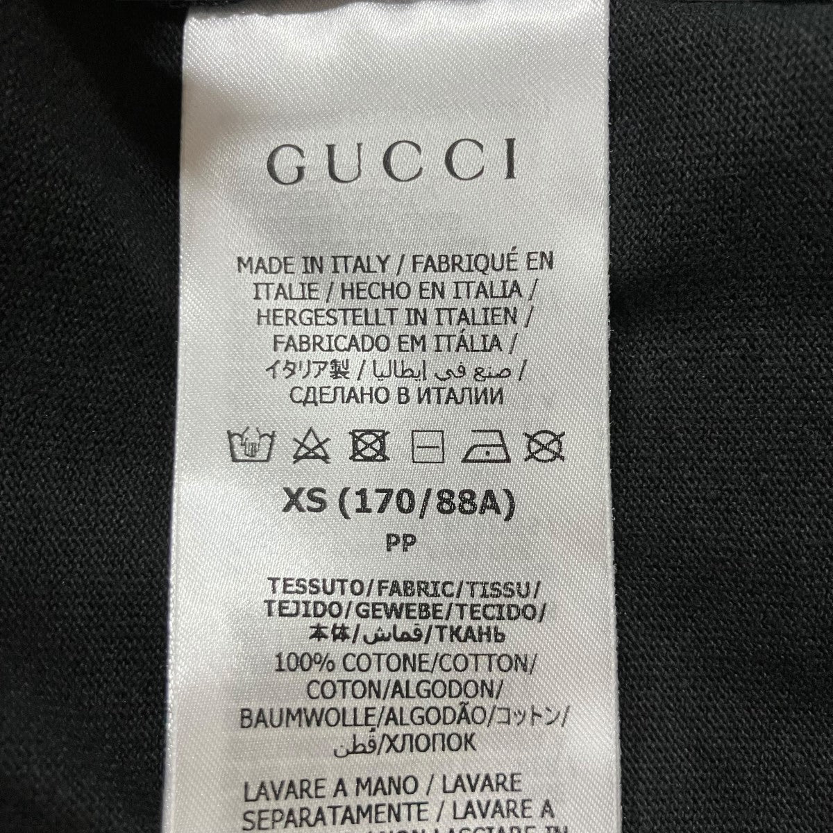 GUCCI×PALACE チェストロゴTシャツ 古着・中古-6枚目のアイテム画像