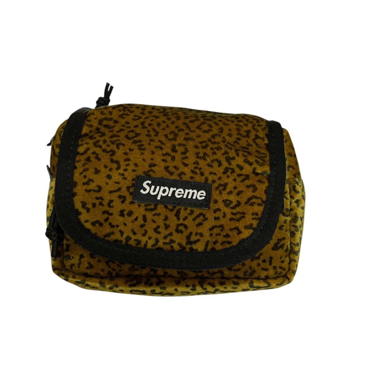 Supreme ｢velvet mini pouch tan leopard｣ ベロアレオパードミニポーチ 古着・中古-2枚目のアイテム画像