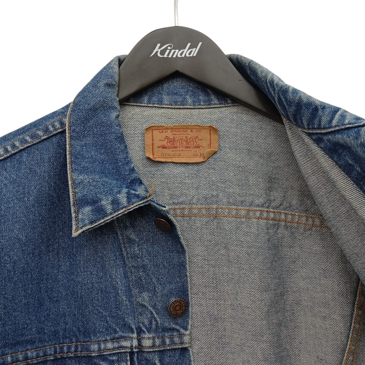 LEVI’S USA製 4thデニムジャケット71506-0216 古着・中古-6枚目のアイテム画像