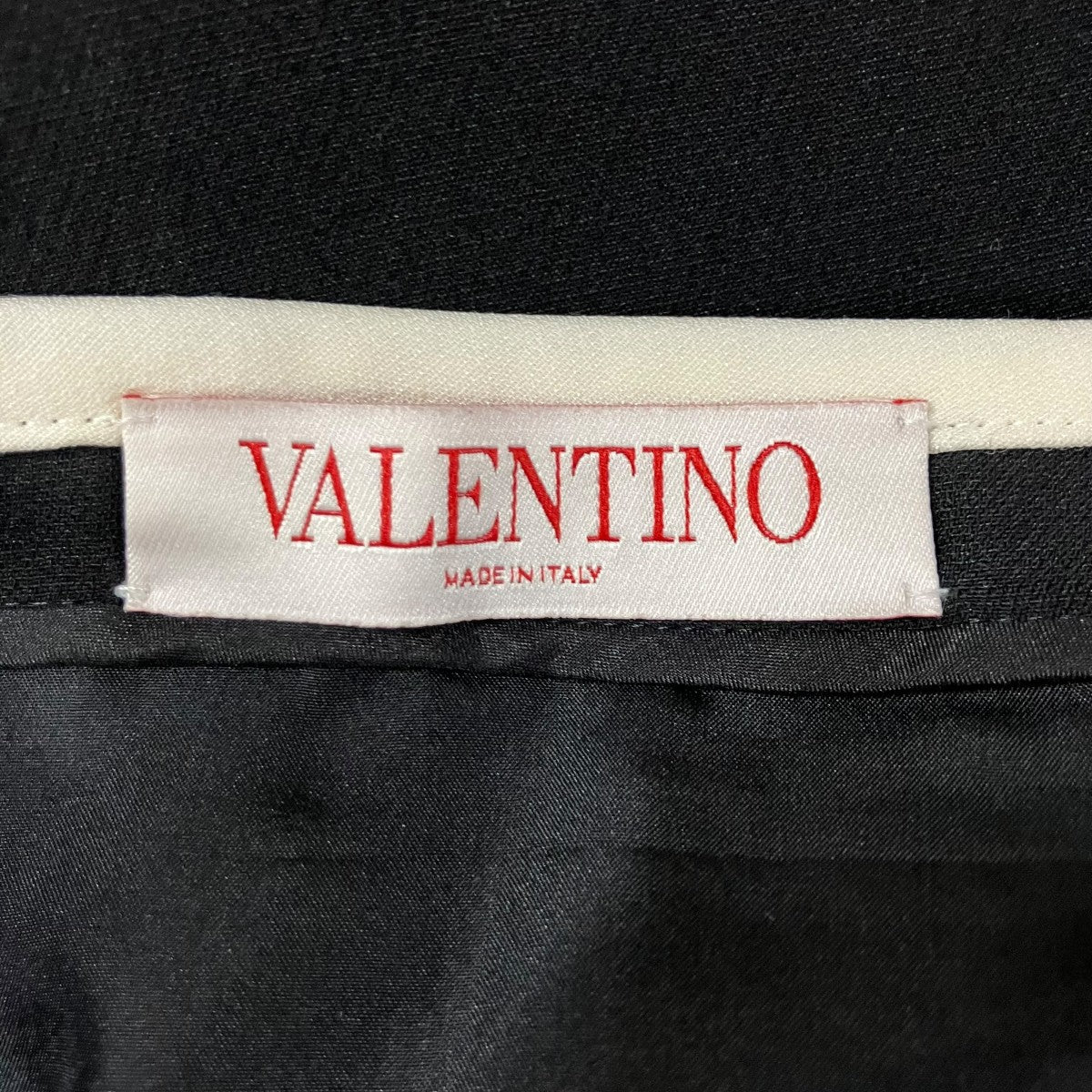 VALENTINO スタッズボタンパイピングスカート 古着・中古-5枚目のアイテム画像