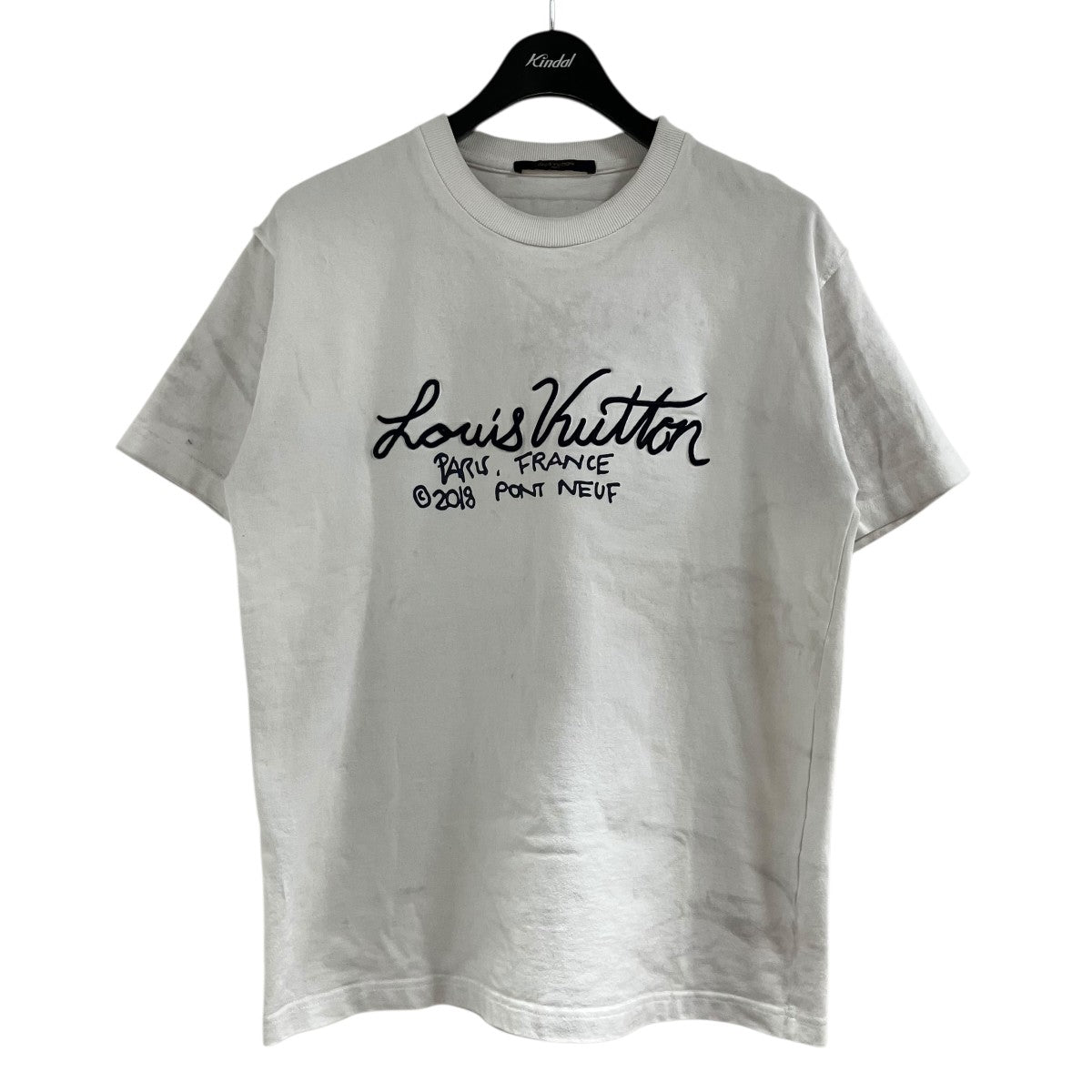 LOUIS VUITTON シグネチャープリントエンブロイダリーTシャツ 古着・中古-1枚目のアイテム画像