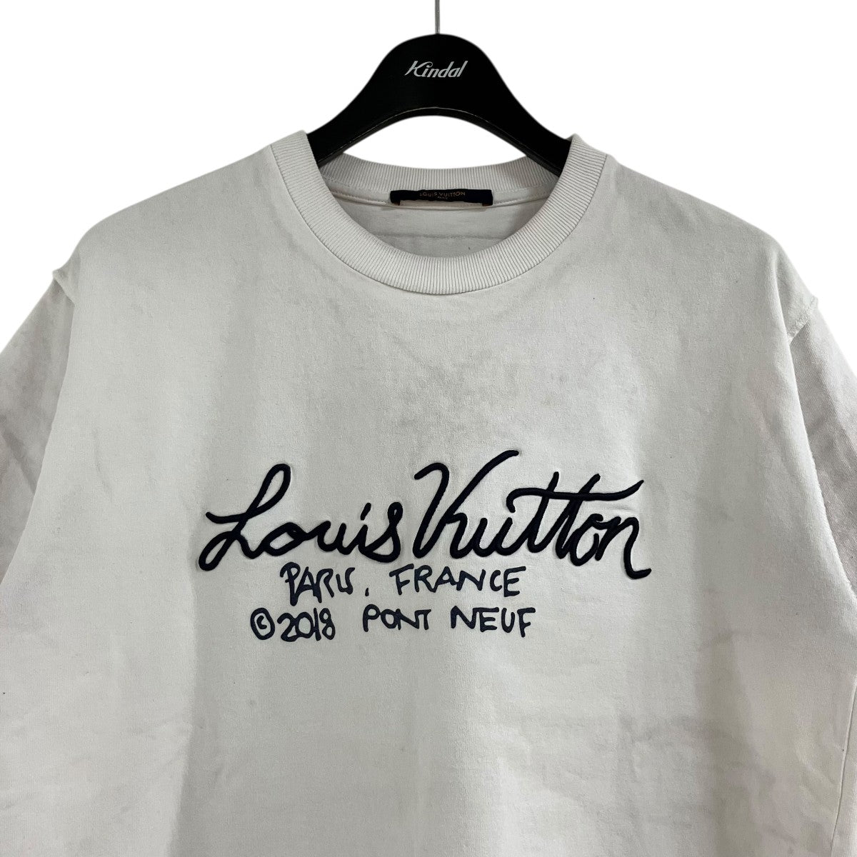 LOUIS VUITTON シグネチャープリントエンブロイダリーTシャツ 古着・中古-2枚目のアイテム画像