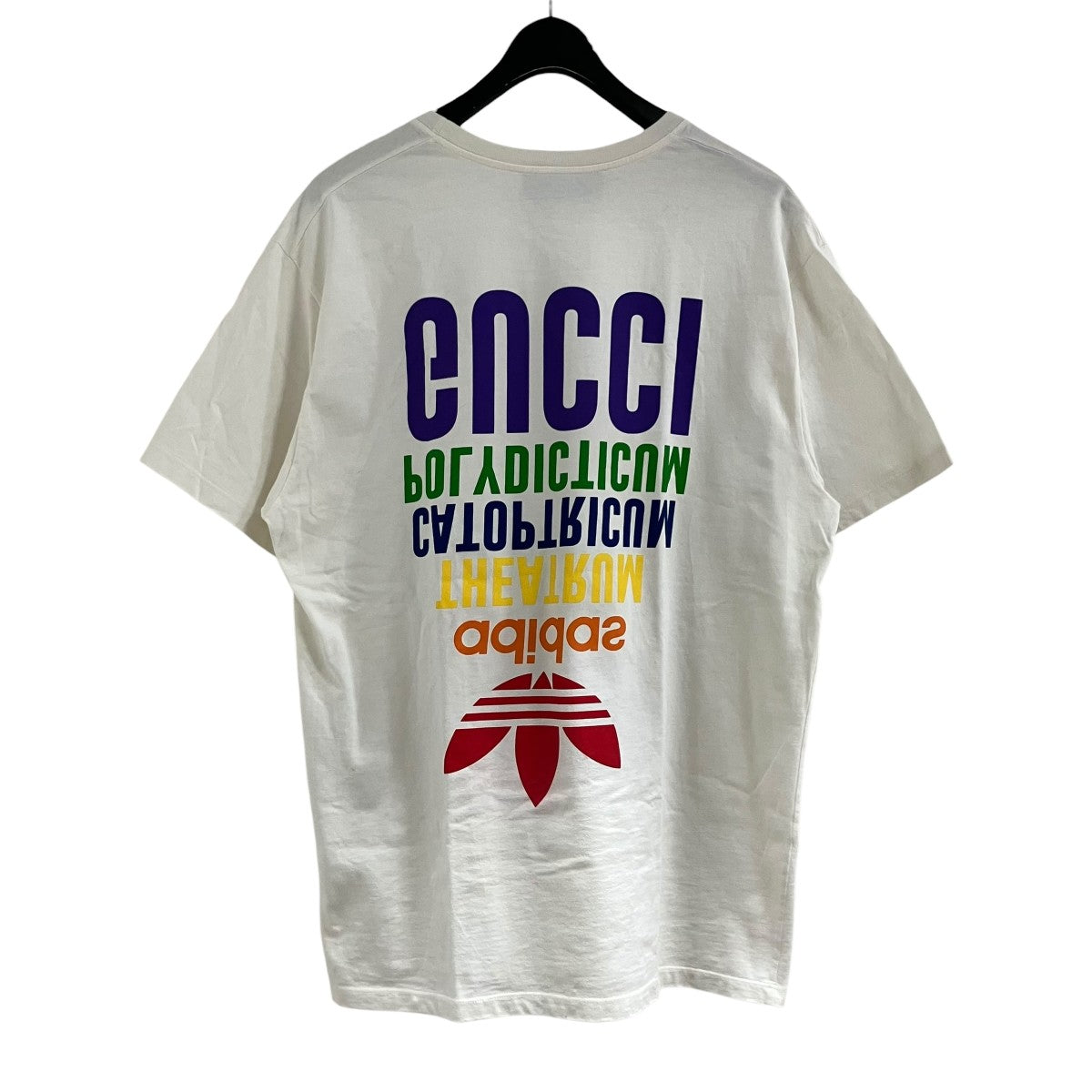 GUCCI×adidas ロゴプリントTシャツ717422 古着・中古-3枚目のアイテム画像