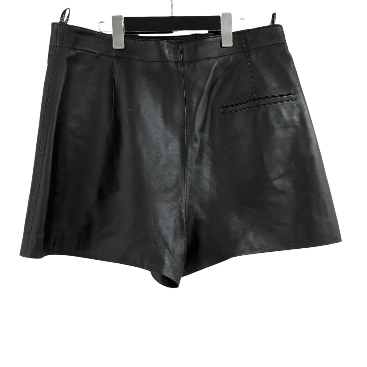 Christian Dior CDバックルラムレザーショートパンツ 古着・中古-3枚目のアイテム画像