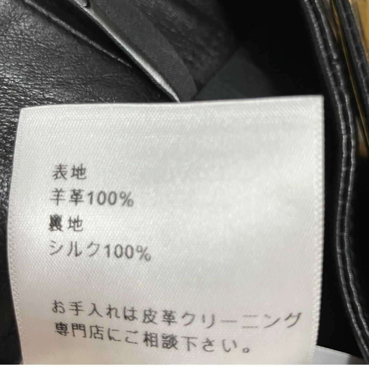 Christian Dior CDバックルラムレザーショートパンツ 古着・中古-7枚目のアイテム画像