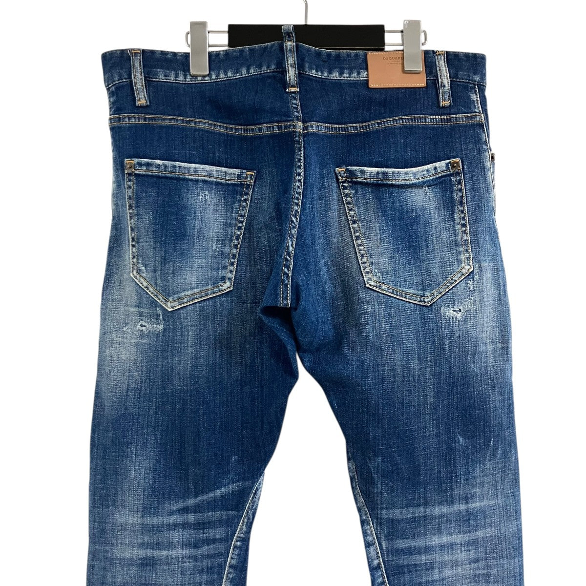 ダメージ加工スキニーデニムパンツ