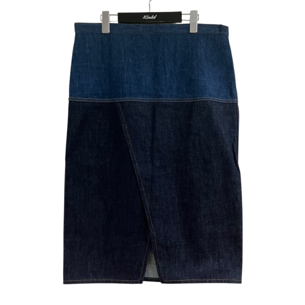 FENDI FFパッチバイカラーデニムスカート 古着・中古-1枚目のアイテム画像