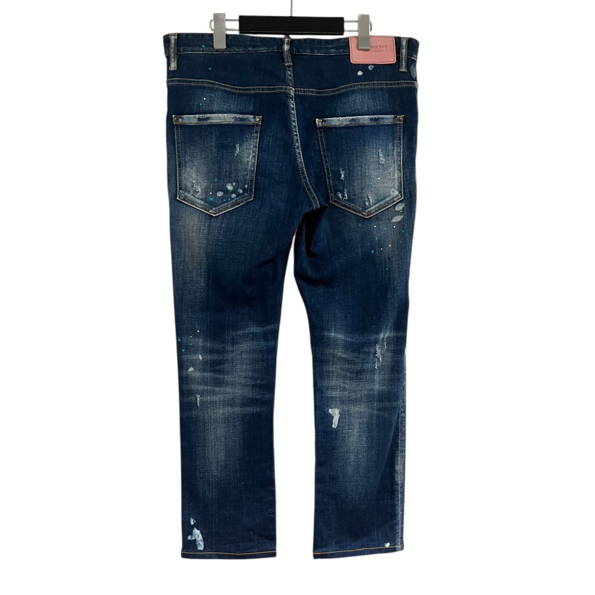 DSQUARED2 ダメージ加工 ラインストーンデニムパンツ ジーンズ 古着・中古-3枚目のアイテム画像
