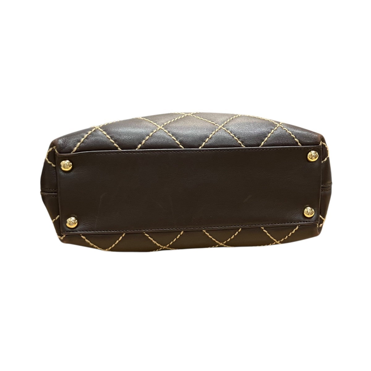 CHANEL ワイルドステッチレザートートバッグ 古着・中古-5枚目のアイテム画像