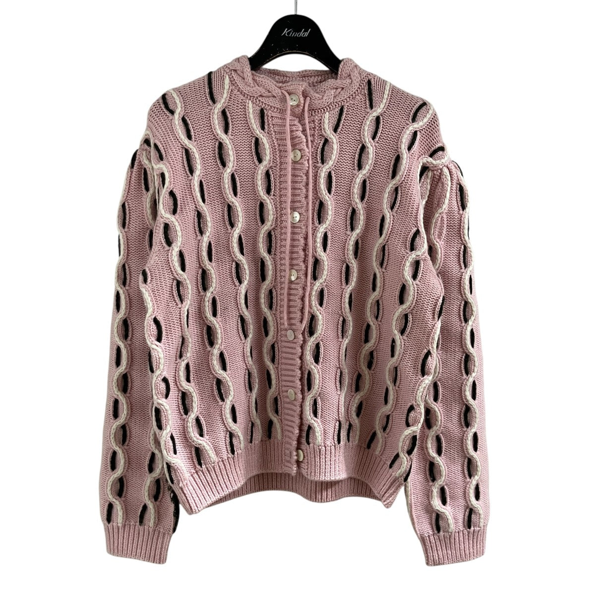 SHRIMPS ニットカーディガン 古着・中古-1枚目のアイテム画像