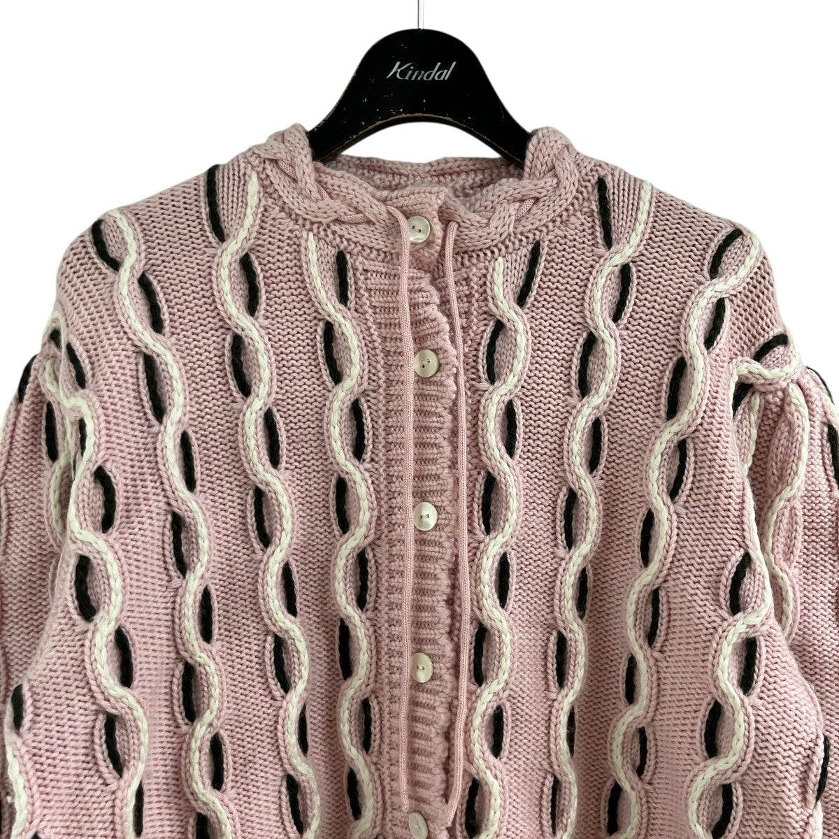 SHRIMPS ニットカーディガン 古着・中古-2枚目のアイテム画像