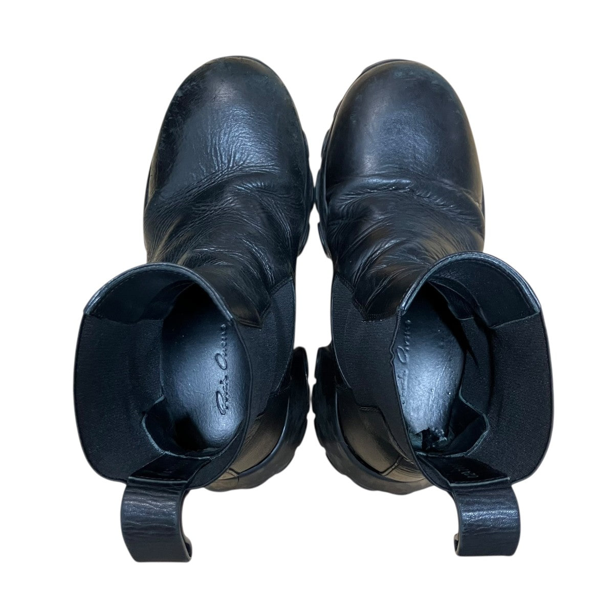 RICK OWENS ビートルトラクターブーツ 古着・中古-6枚目のアイテム画像