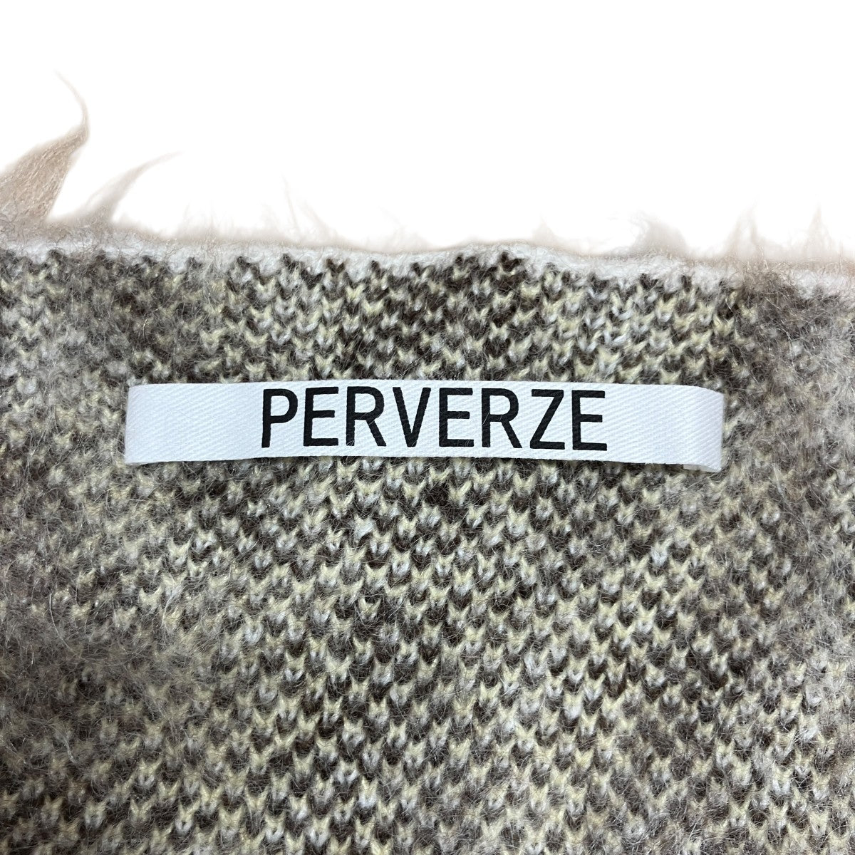 PERVERZE ワイドスリットカーディガン 古着・中古-5枚目のアイテム画像