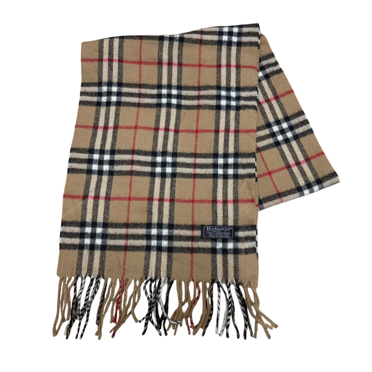 Burberry’s ノヴァチェックマフラー 古着・中古-2枚目のアイテム画像