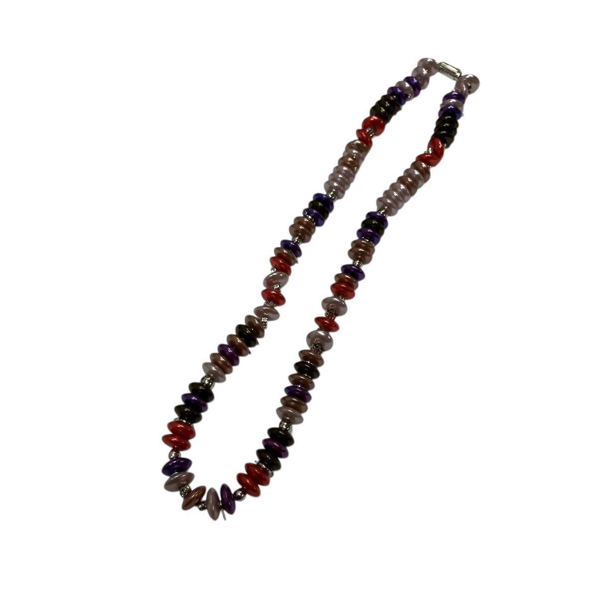 パールディスクネックレス