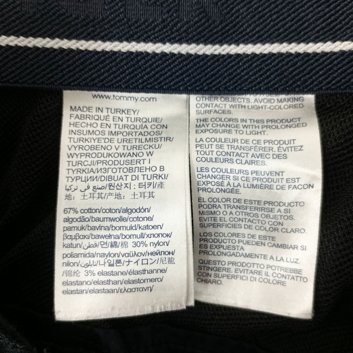TOMMY HILFIGER ストレッチパンツM106800012 古着・中古-5枚目のアイテム画像
