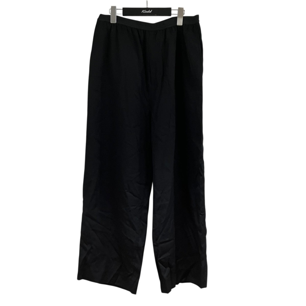 BALENCIAGA ウエストロゴスラックスワイドパンツ 古着・中古-1枚目のアイテム画像