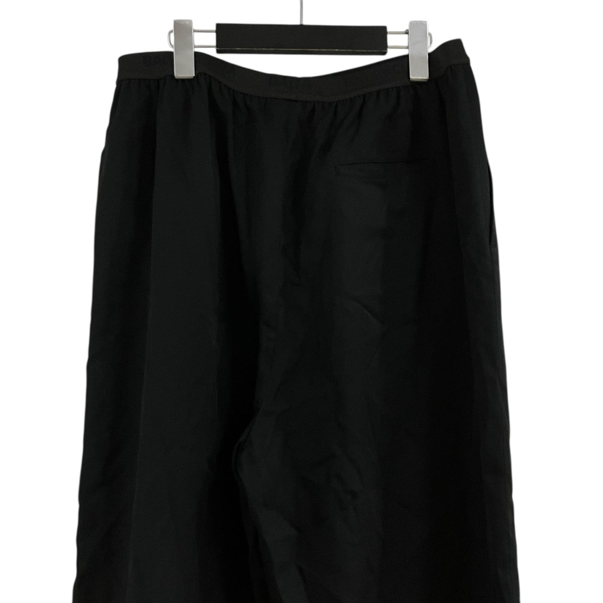 BALENCIAGA ウエストロゴスラックスワイドパンツ 古着・中古-4枚目のアイテム画像