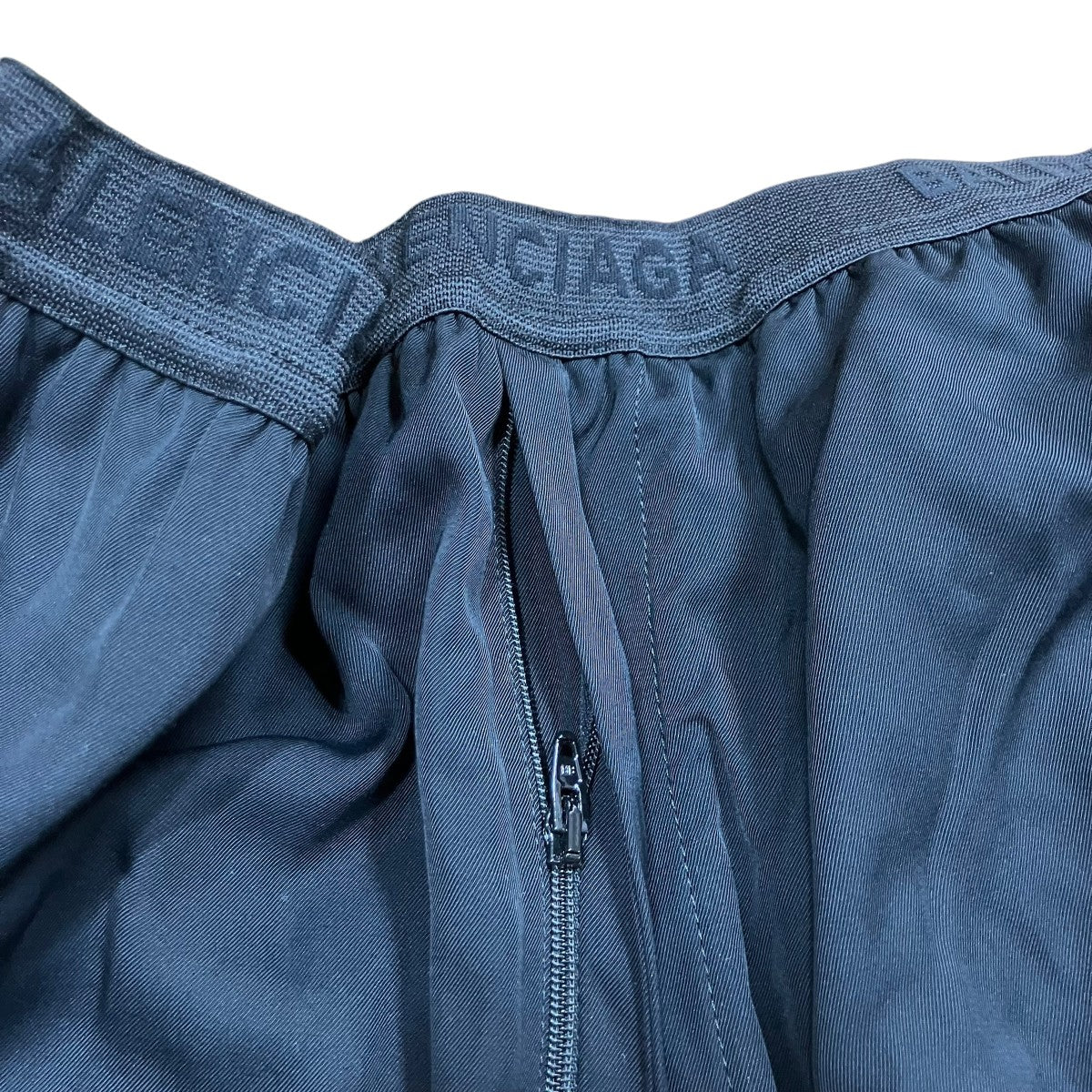 BALENCIAGA ウエストロゴスラックスワイドパンツ 古着・中古-8枚目のアイテム画像