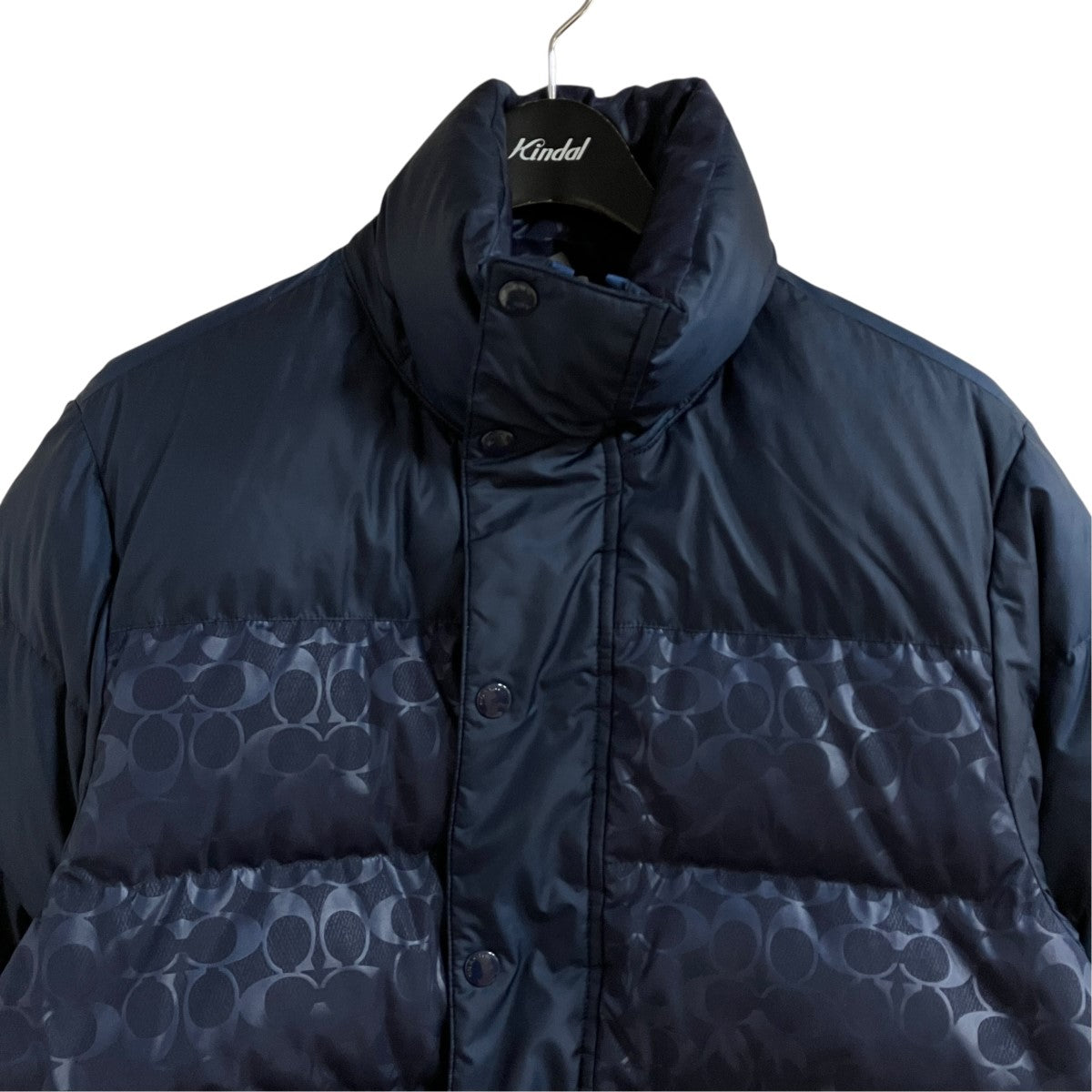 COACH ブランドロゴリバーシブル ダウン ジャケット 古着・中古-2枚目のアイテム画像
