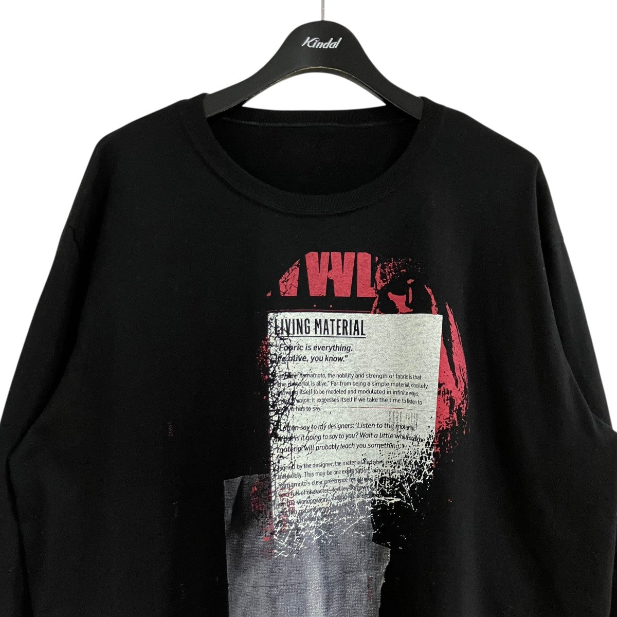 s’yte プリントカットソー 古着・中古-2枚目のアイテム画像