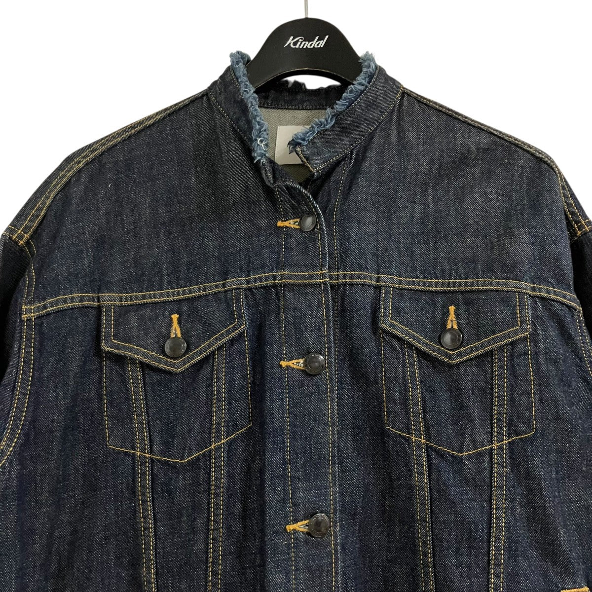 EZUMi バックプリーツデニムジャケット 古着・中古-2枚目のアイテム画像