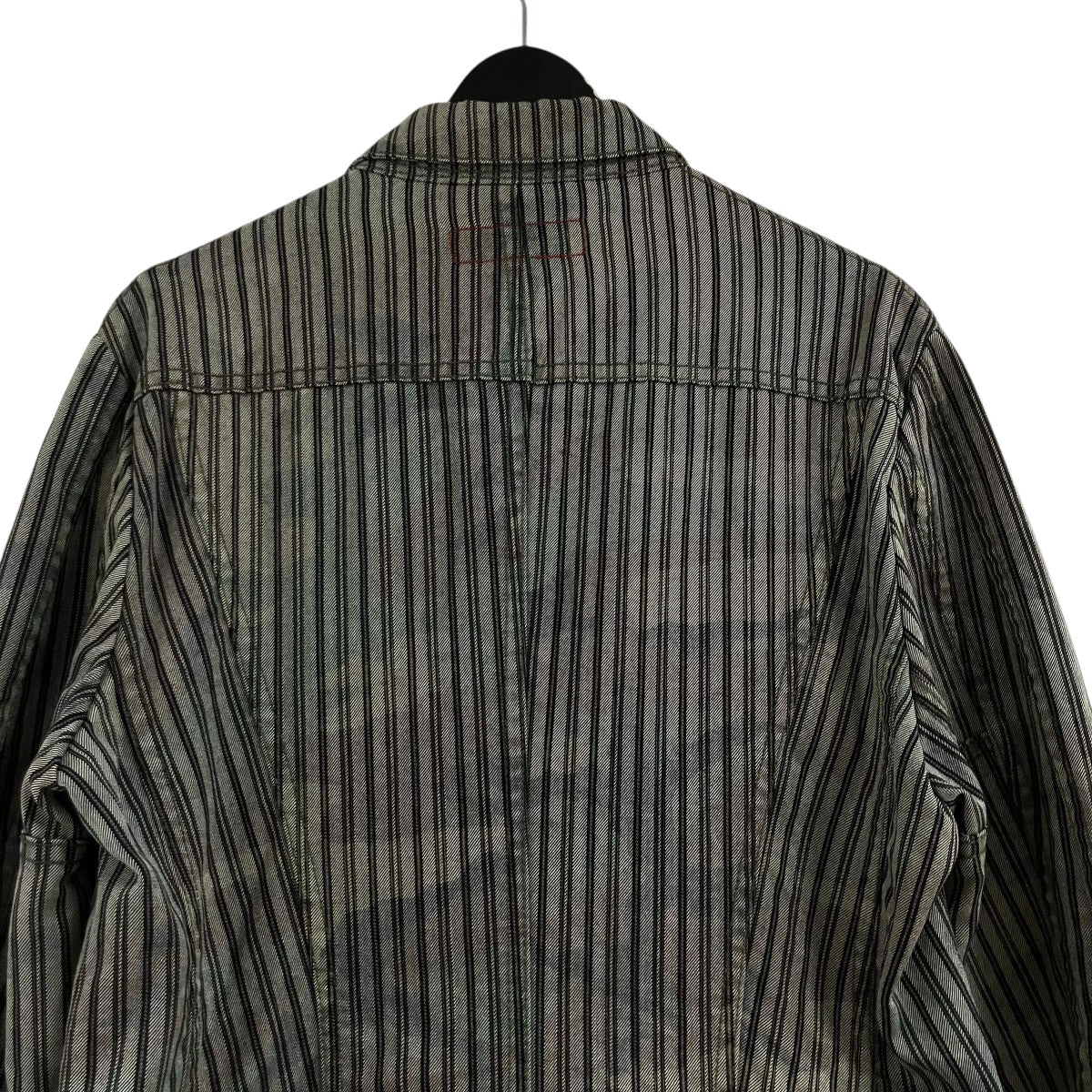 JUNYA WATANABE CdG MAN×LEVI’S カモフラージュ柄 ストライプ テーラード ジャケット 古着・中古-4枚目のアイテム画像