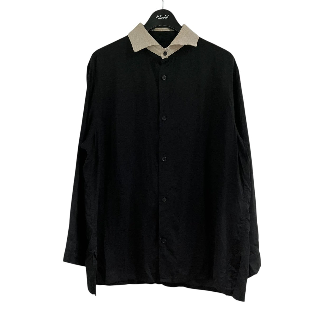 Yohji Yamamoto pour homme N-スペアカラー付きシャツ 古着・中古-1枚目のアイテム画像