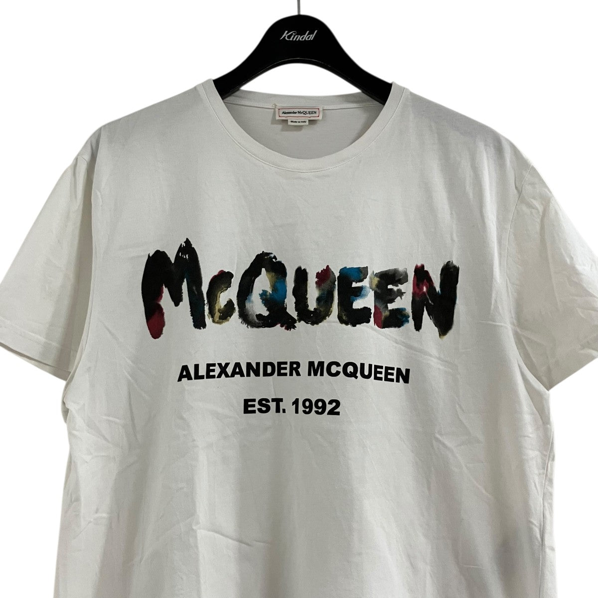 ALEXANDER McQUEEN(アレキサンダーマックイーン) ロゴプリント半袖T