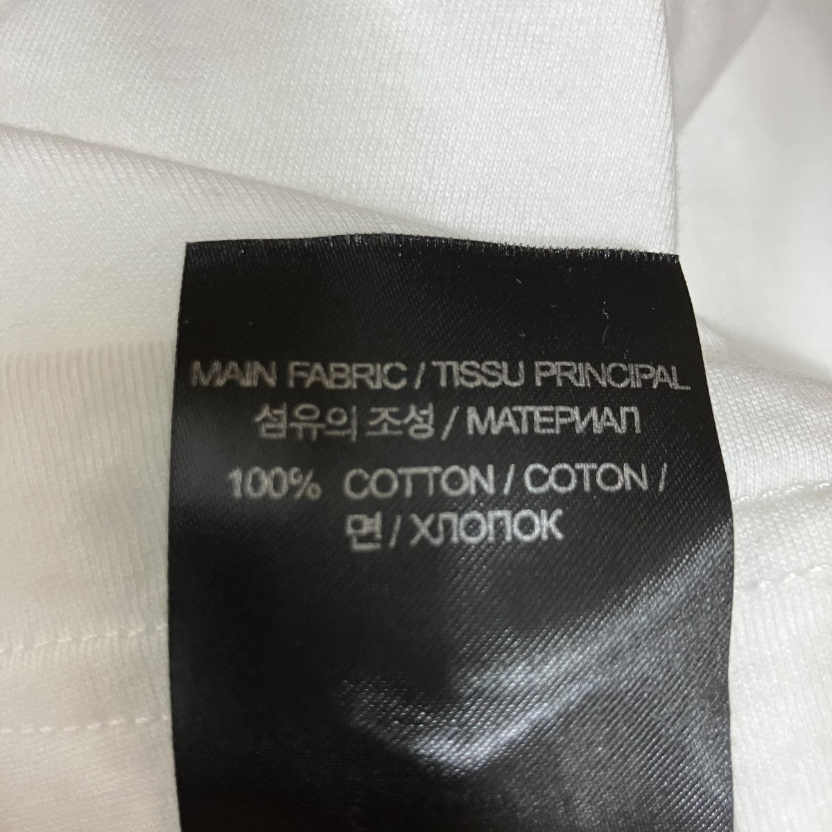 VETEMENTS(ヴェトモン) ロゴプリントTシャツ UE64TR150W ホワイト