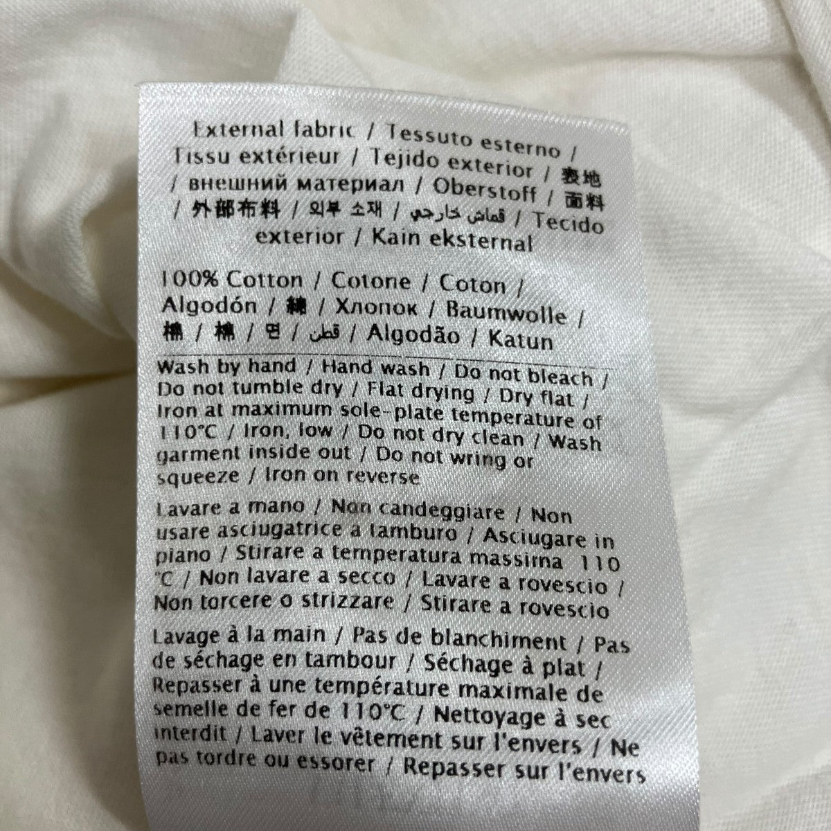 VALENTINO ロゴ半袖Tシャツ 古着・中古-9枚目のアイテム画像