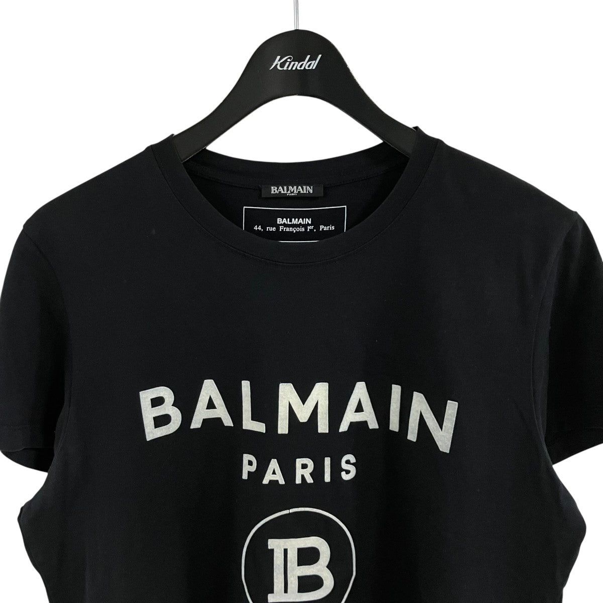 BALMAIN ロゴプリントTシャツ 古着・中古-2枚目のアイテム画像