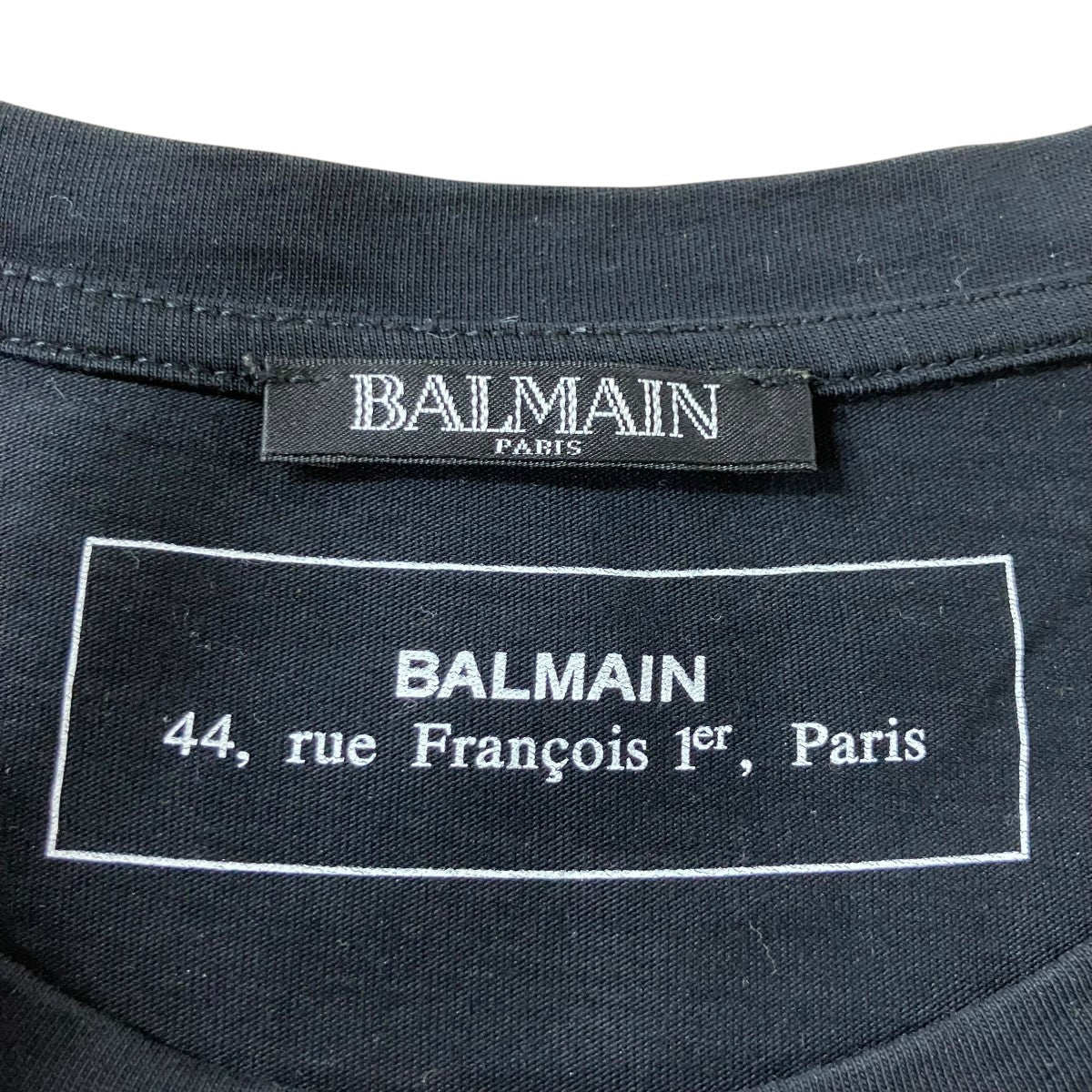 BALMAIN ロゴプリントTシャツ 古着・中古-7枚目のアイテム画像