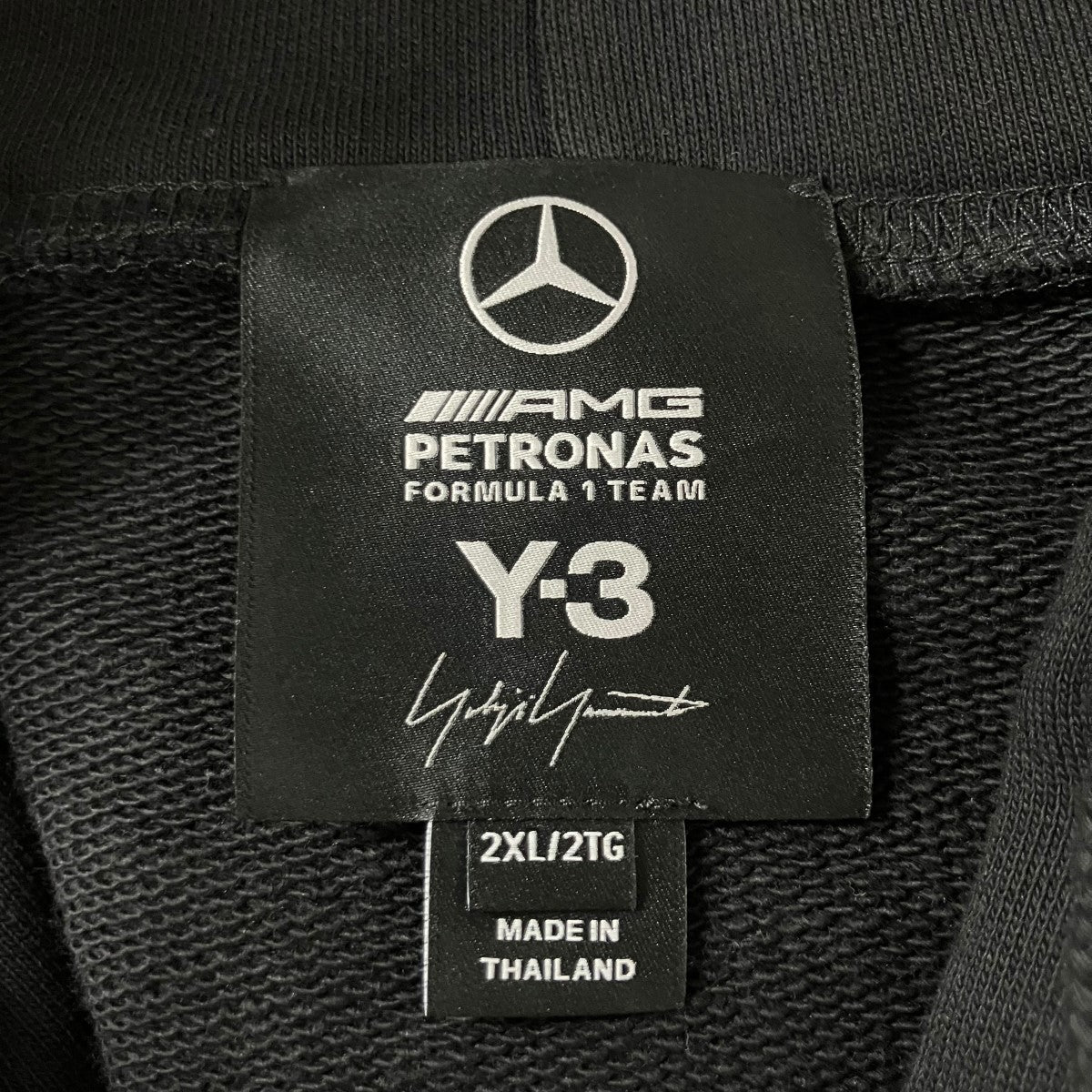 Y-3 Mercedes-Benzコラボ プルオーバー パーカー 古着・中古-6枚目のアイテム画像
