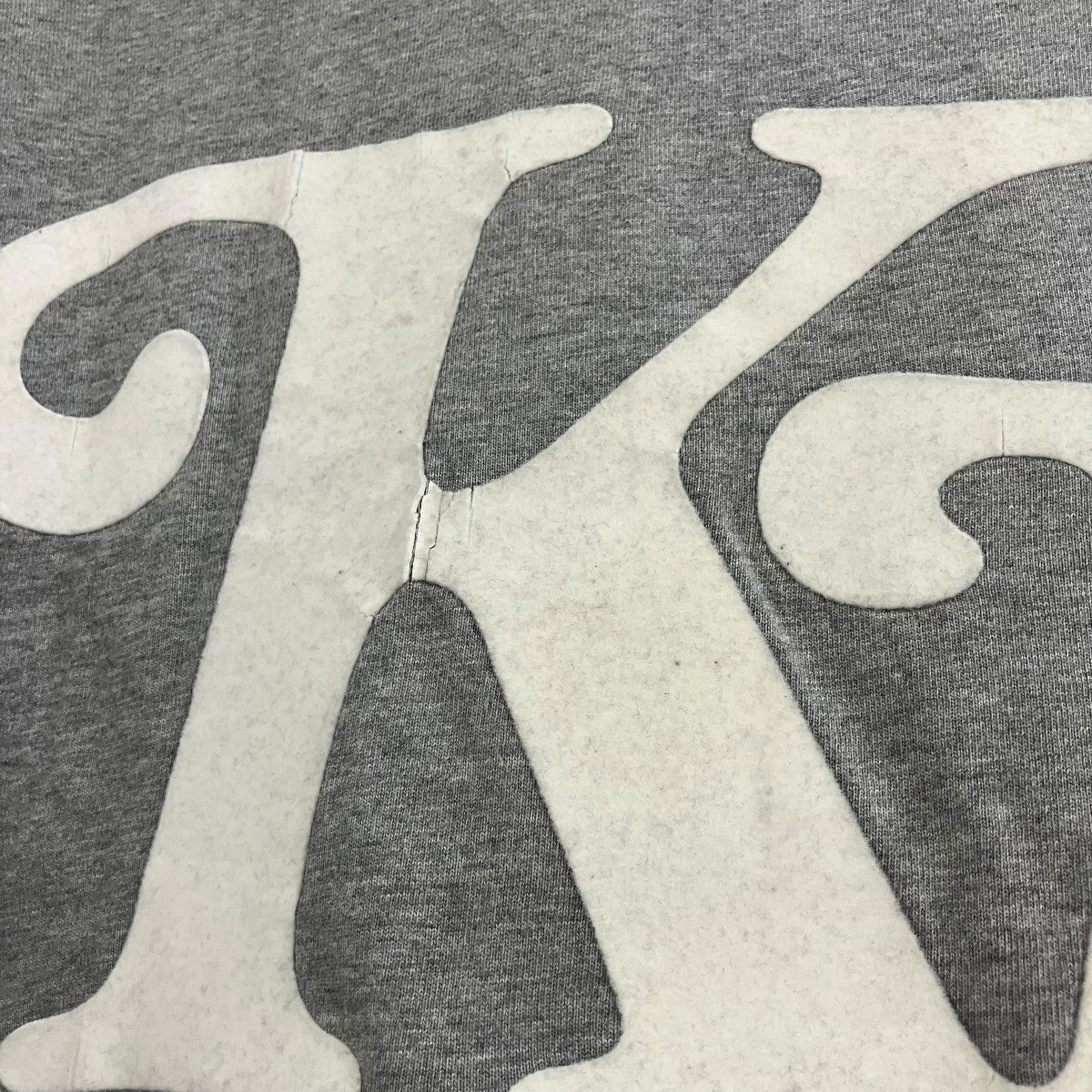 KENZO ビッグロゴフェルトTシャツ 古着・中古-8枚目のアイテム画像