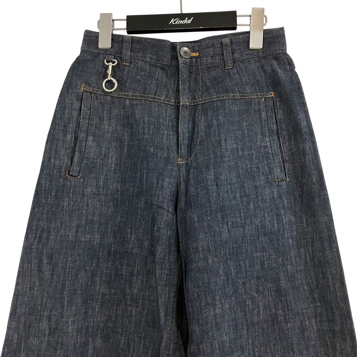 25AW ステイブルーデニム セミワイドパンツ ワイドデニムパンツ
