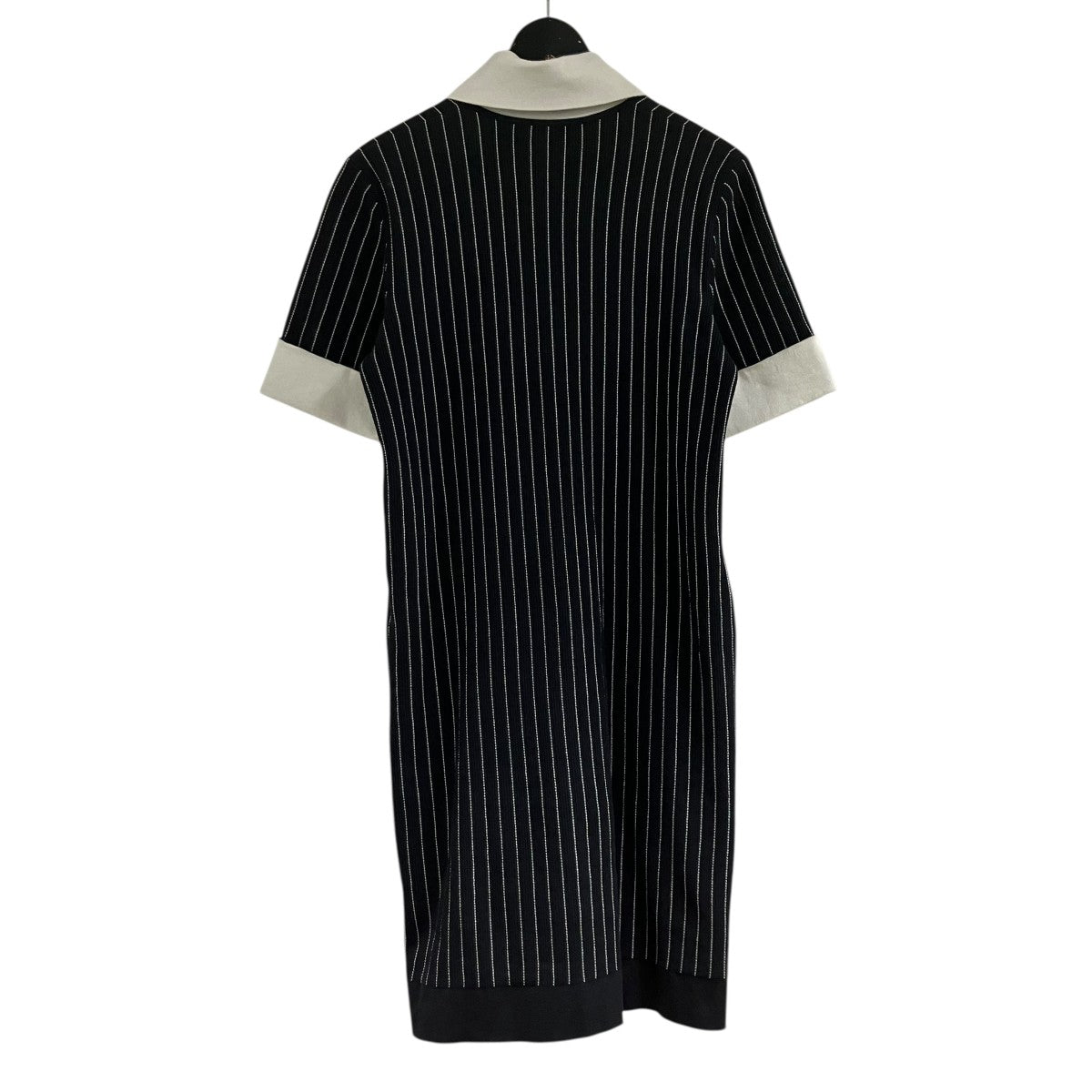 CHANEL ストライプニットワンピース 古着・中古-3枚目のアイテム画像