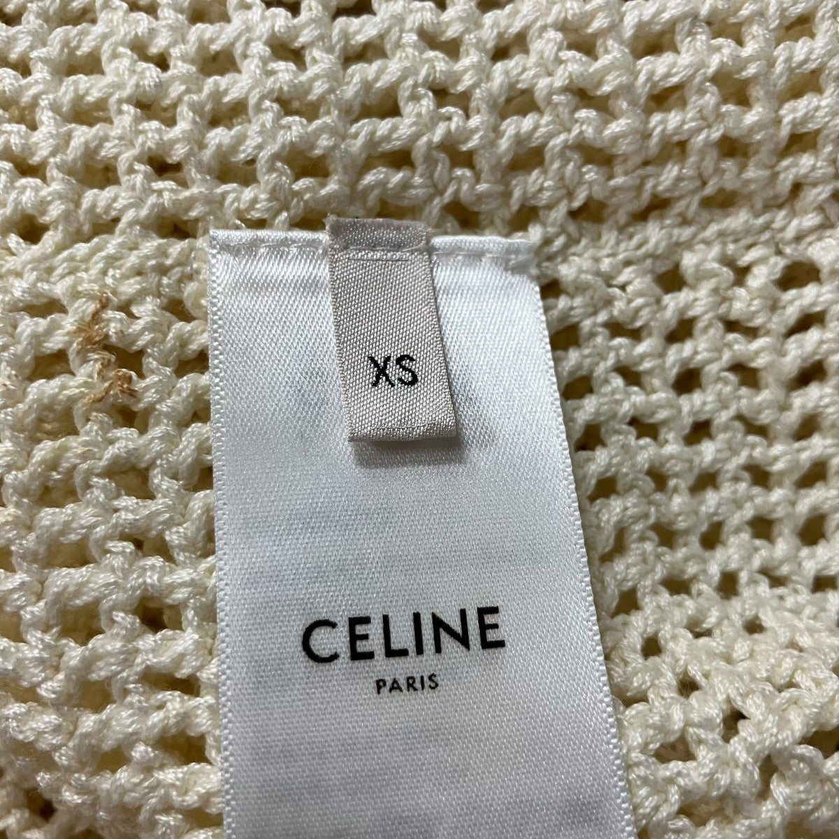 CELINE 半袖ロゴトリオンフニット 古着・中古-6枚目のアイテム画像