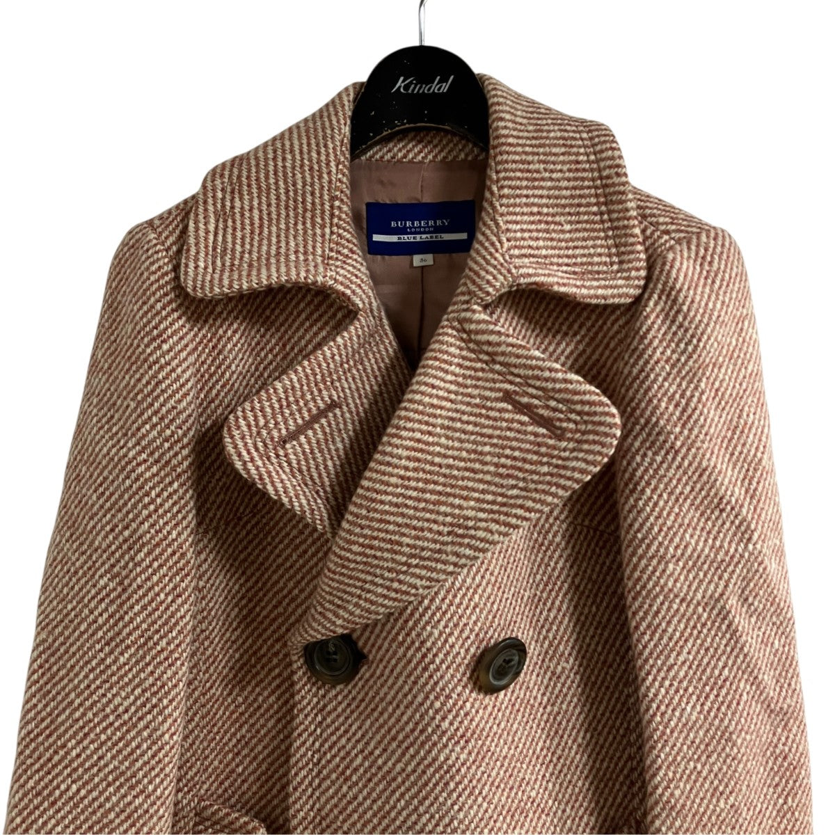 BURBERRY BLUE LABEL(バーバリーブルーレーベル) Pコート FCF46-851-14